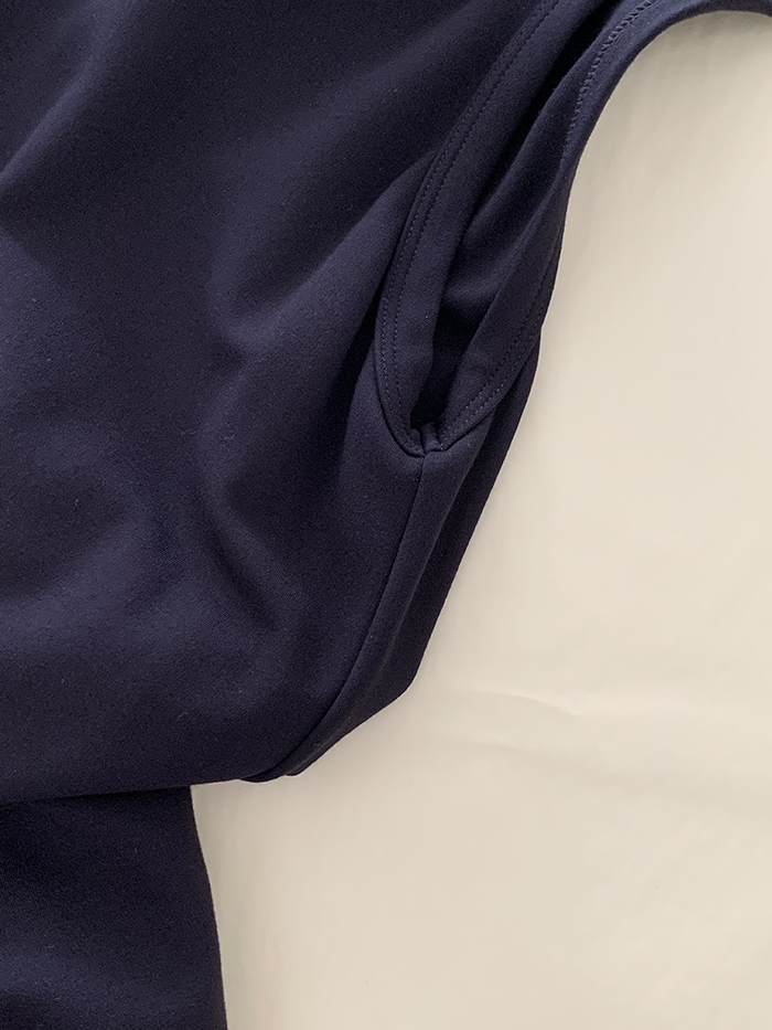 (new product) "Deveaux New York" cotton shirring Dress 복제