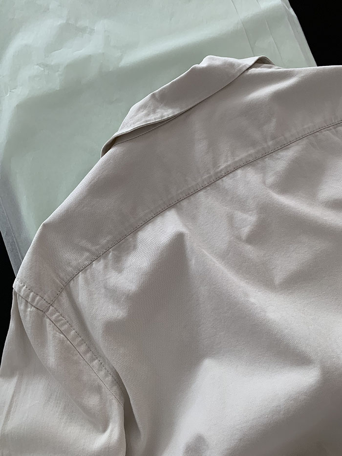 90's "PRADA" nylon zip up collar Jacket 복제