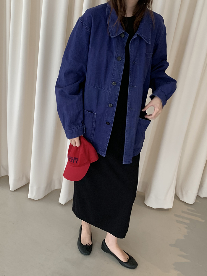 70's Vintage French Work Jacket 복제 복제
