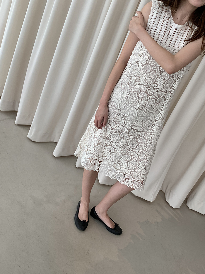 2015's "Prada" Flower Embroidered Dress