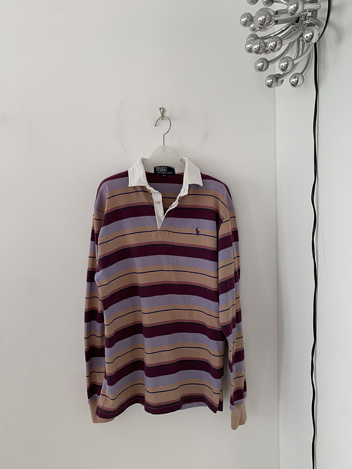 00's "Polo Ralph Lauren Rugby" Pique Shirt 복제
