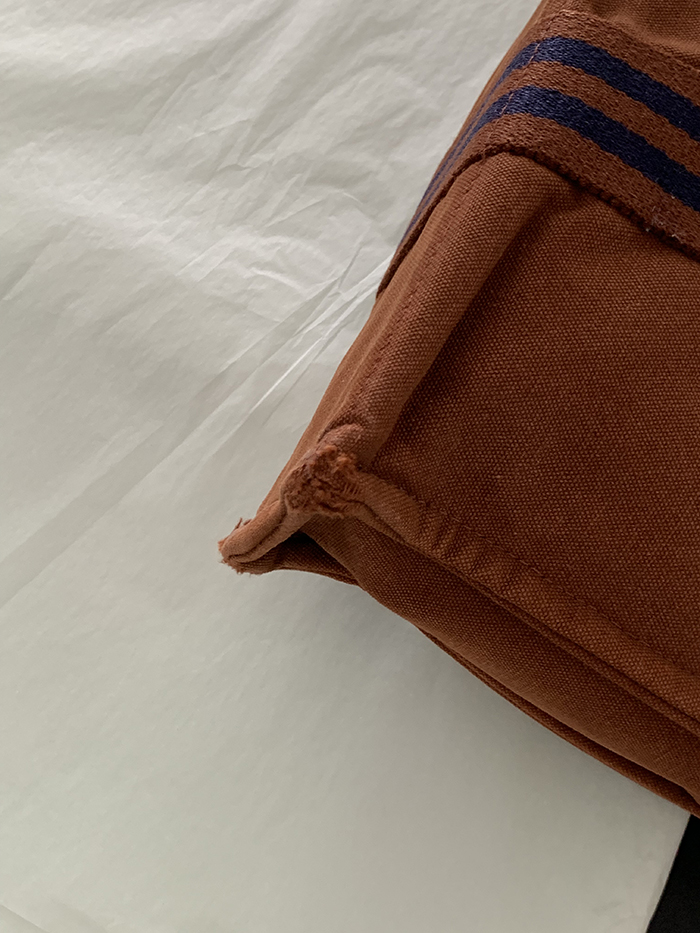 Vintage "Hermes" Fourre Tout Bag (Distressed) 복제