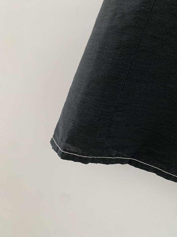 80's "Valentino" Leather Skirt 복제 복제