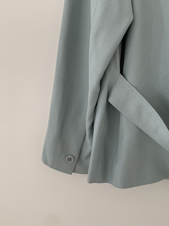 00's "PRADA" blue short Jacket