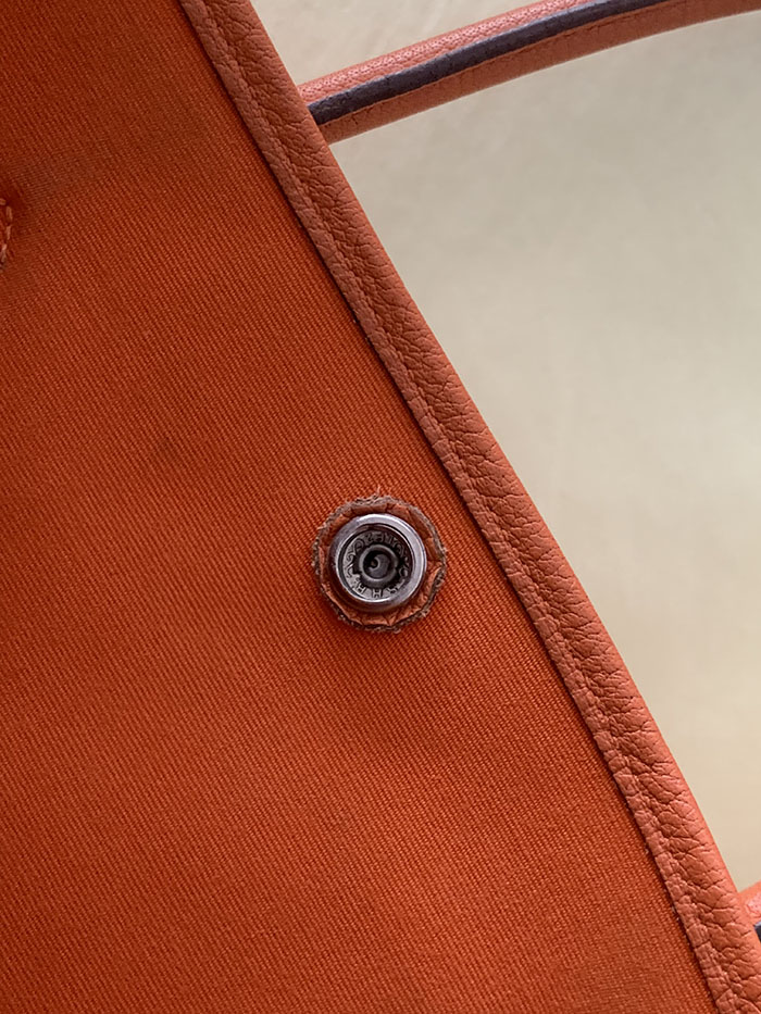 00's Vintage "Hermes" Garden Party Bag
