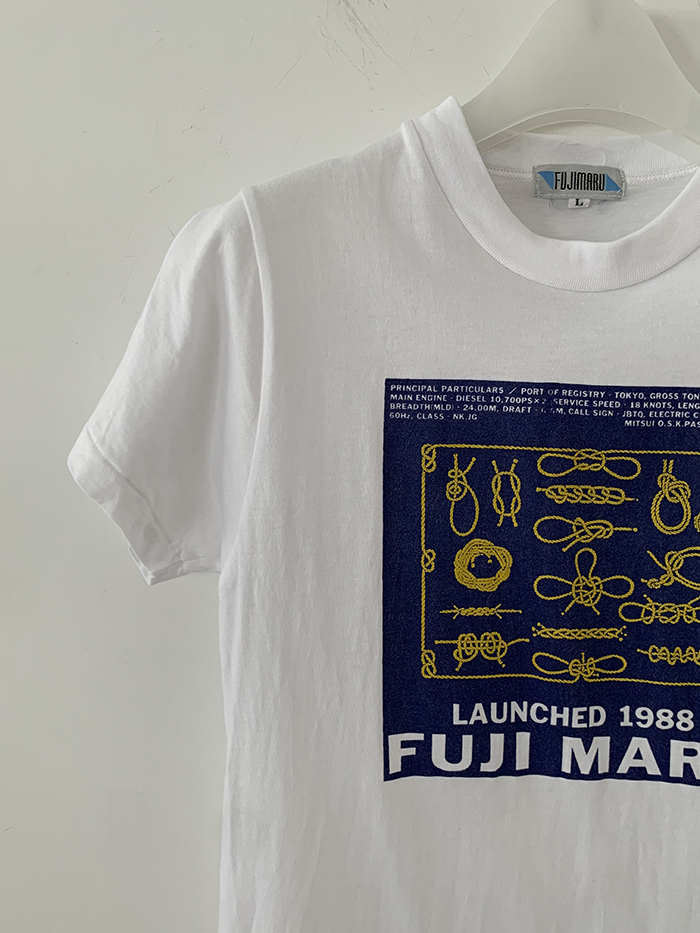 (Deadstock) 80's "FUJI MARU" T-shirt