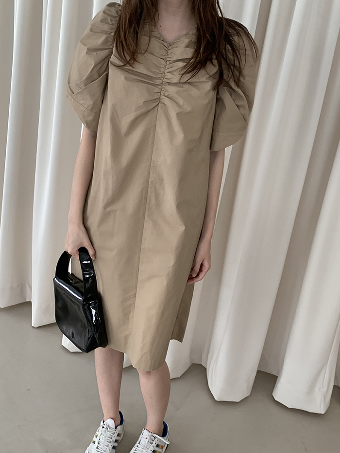 (new product) "Deveaux New York" cotton Dress