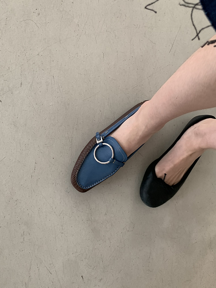 (Deadstock) 00's "PRADA" Leather Loafer