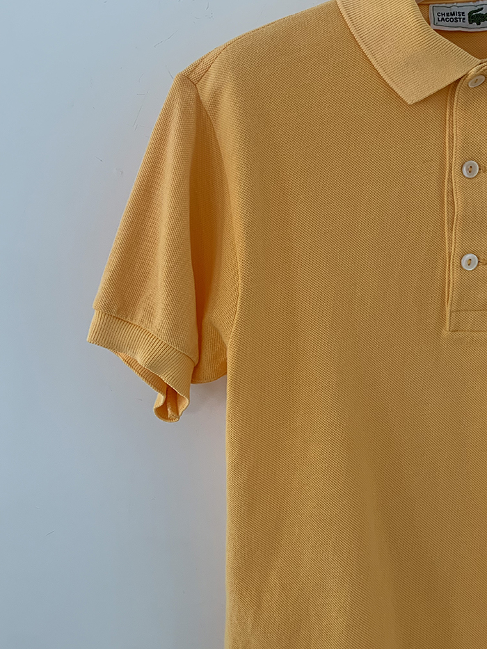 80's "Lacoste" Cotton Pique Shirt