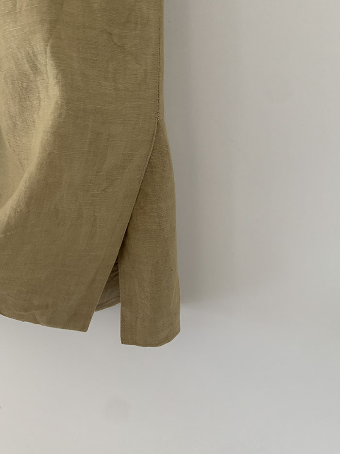 00's "Giorgio Armani" Black Skirt 복제
