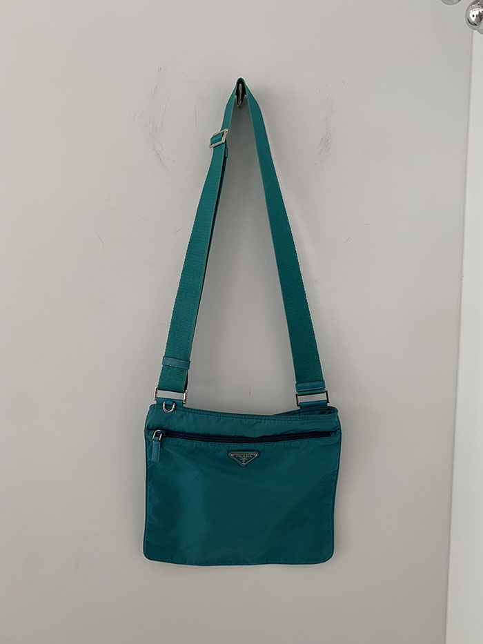00's "PRADA" renylon Cross Bag 복제