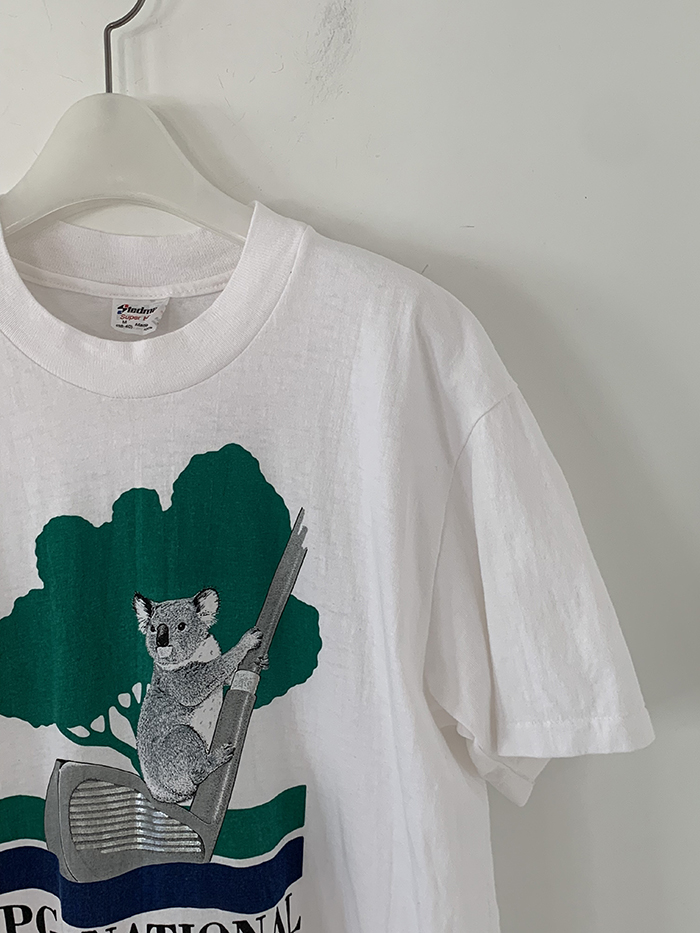 80's "LOS ANGELES" USA T-shirt 복제