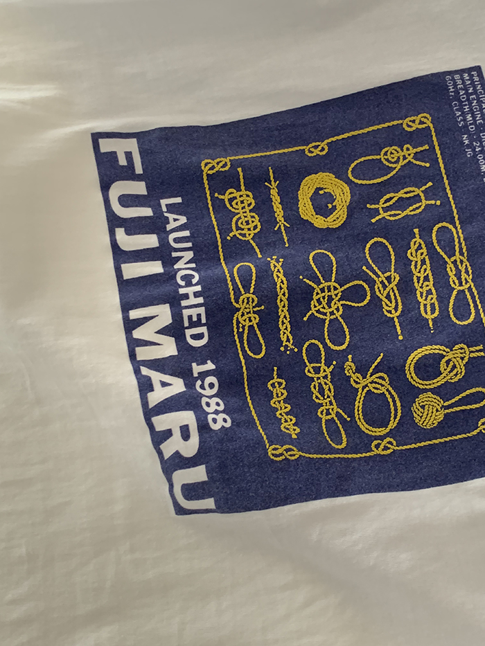 (Deadstock) 80's "FUJI MARU" T-shirt