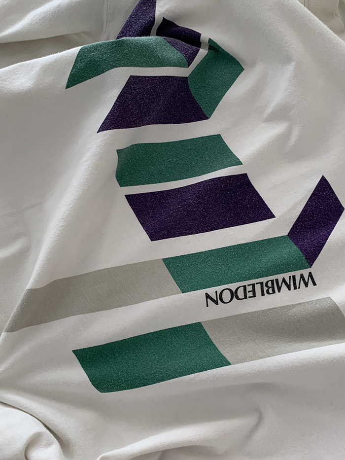 80's "Wimbledon" England T-shirt