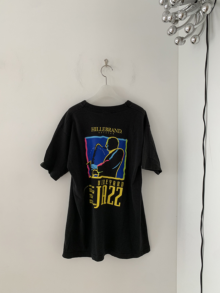 90's "Los Angeles" USA cotton T-shirt 복제