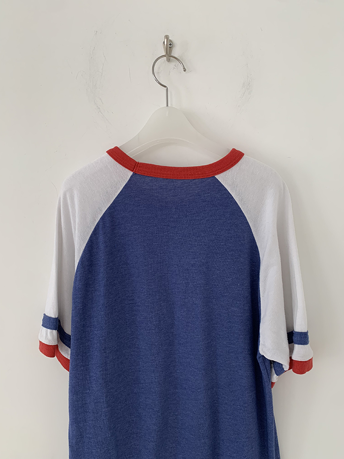 70's "1974 The Doobie Brothers" USA Raglan Long sleeves T-shirt 복제