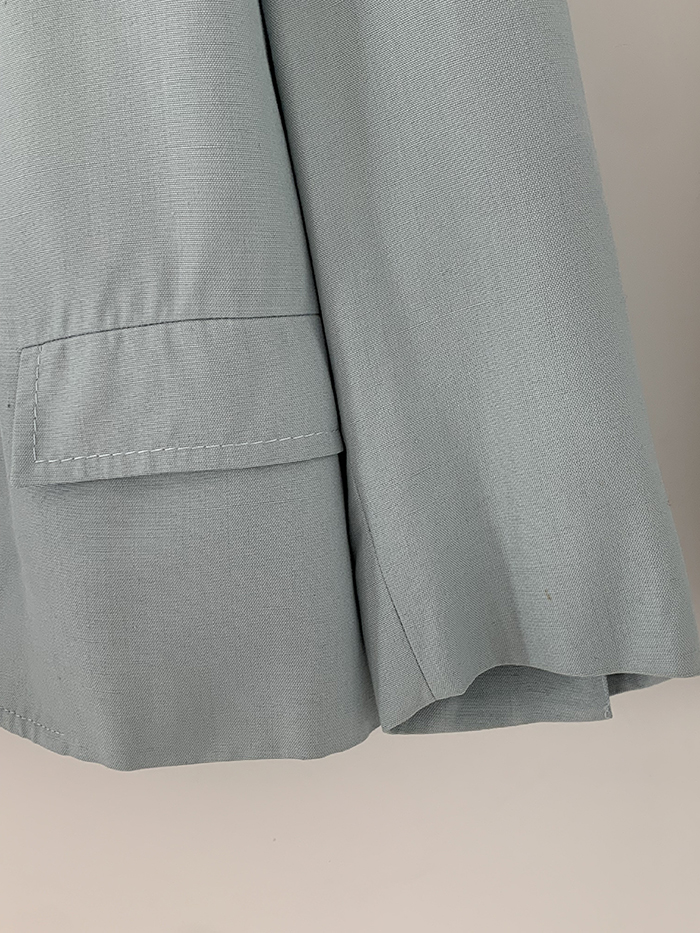 00's "PRADA" blue short Jacket