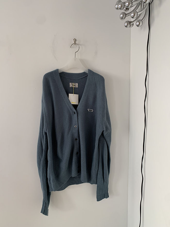 00's "Lacoste" cotton double Cardigan 복제
