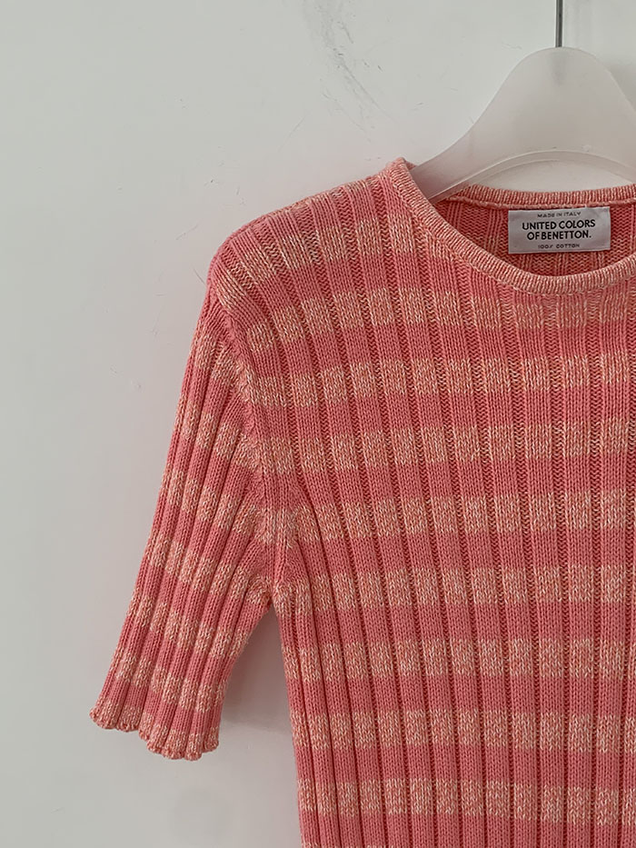 00’s “United Colors of Benetton” cotton T-shirt 복제
