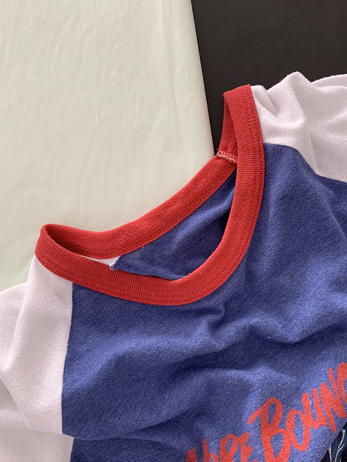70's "1974 The Doobie Brothers" USA Raglan Long sleeves T-shirt 복제