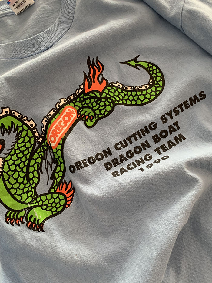 90's "RAIL ROAD" USA T-shirt 복제