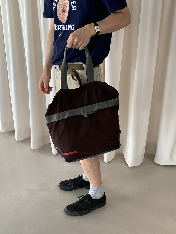 90's "PRADA Sport" Tote Bag (Rare Design)