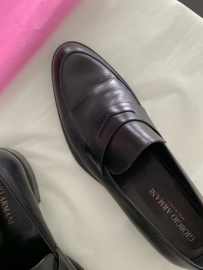 00s "Giorgio Armani" Loafer Shoes