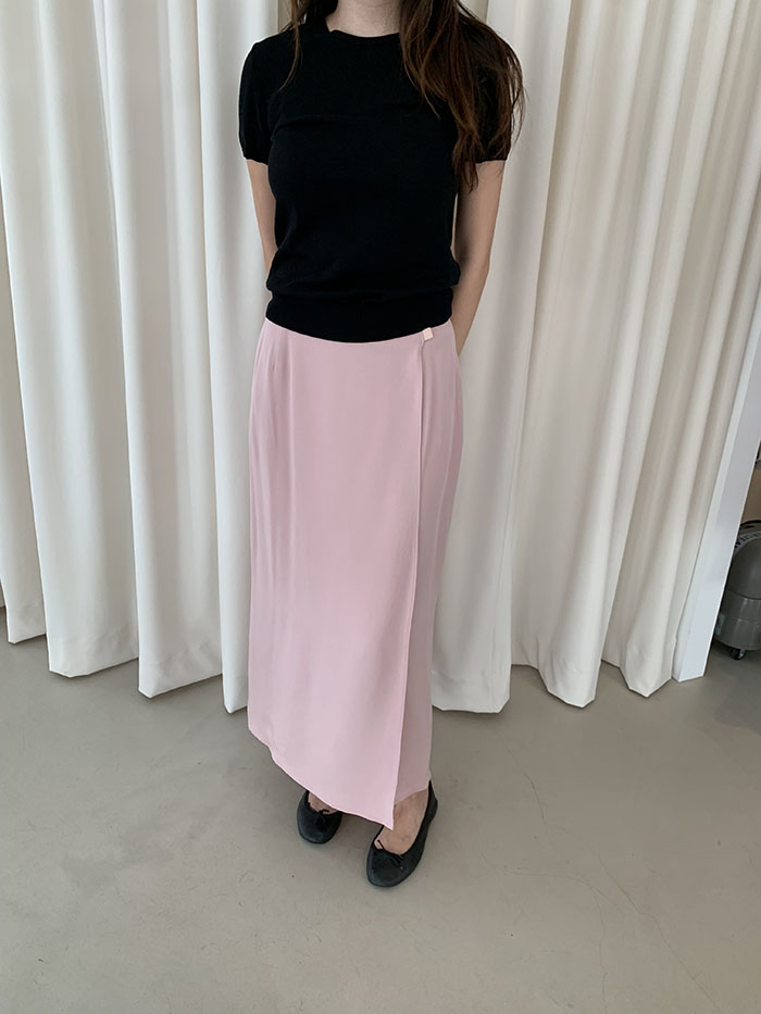 's "Giorgio Armani" wrap Skirt