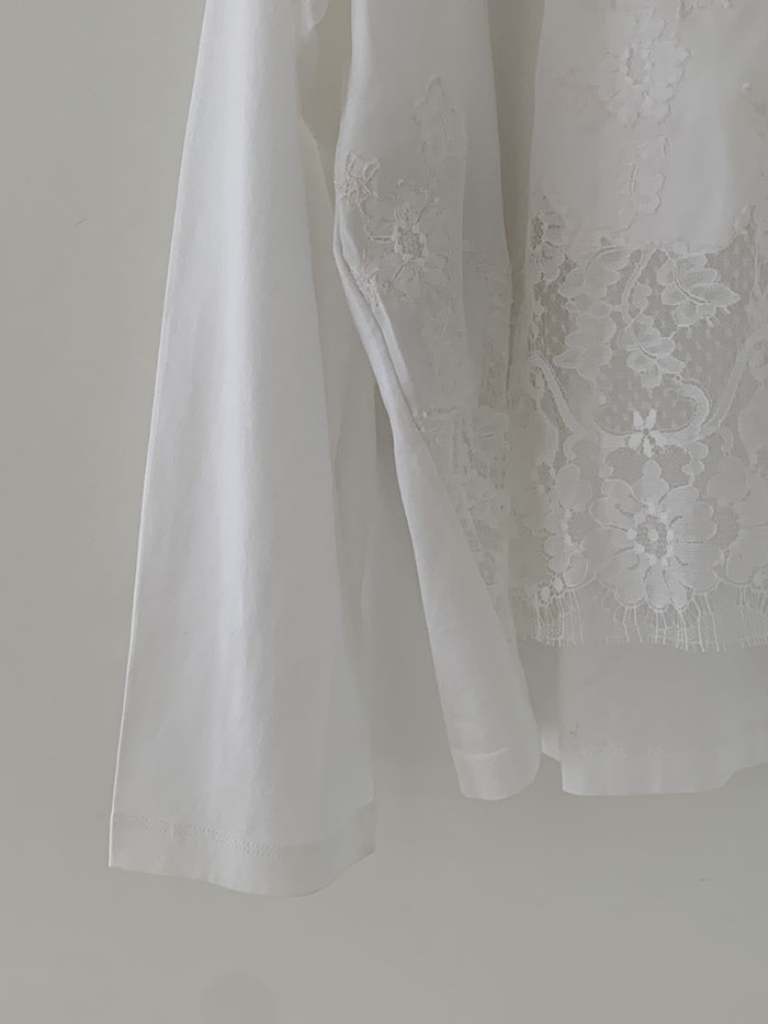 2011's "PRADA" Cotton Blouse Top 복제 복제 복제