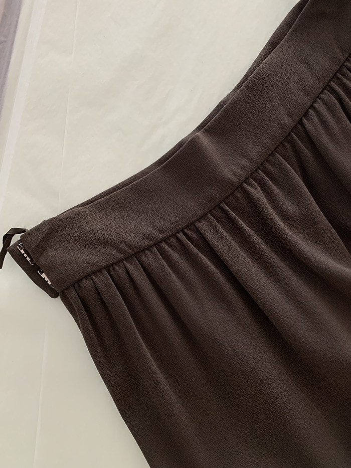 00's "PRADA" viscose Skirt 복제