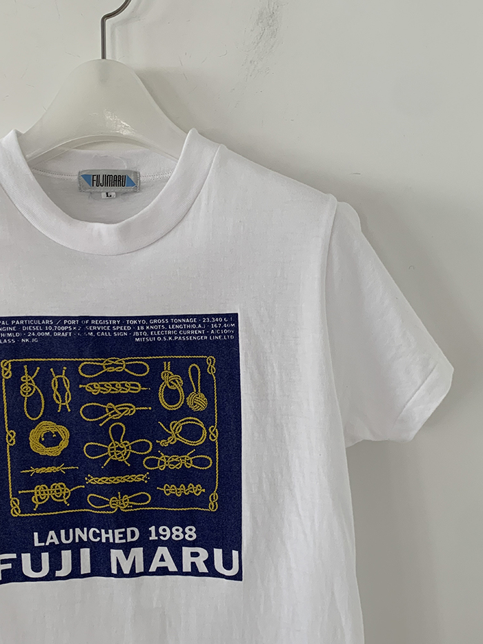 (Deadstock) 80's "FUJI MARU" T-shirt