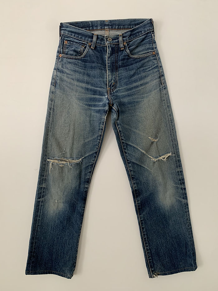 90's Levi's 502 - size 27-28 (Big E Selvage Red line) 복제