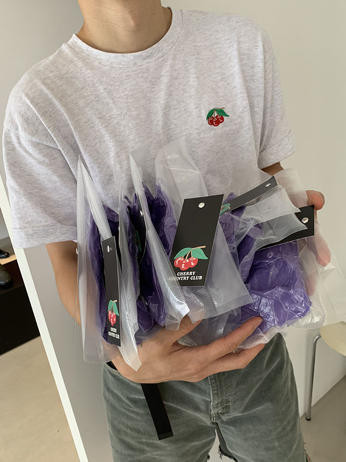 (new product) "Cherry Country Club" Cap (Lavender)