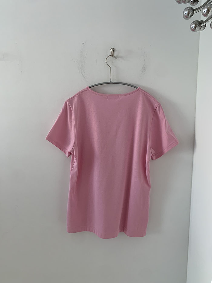90's Courreges cotton T-shirt 복제