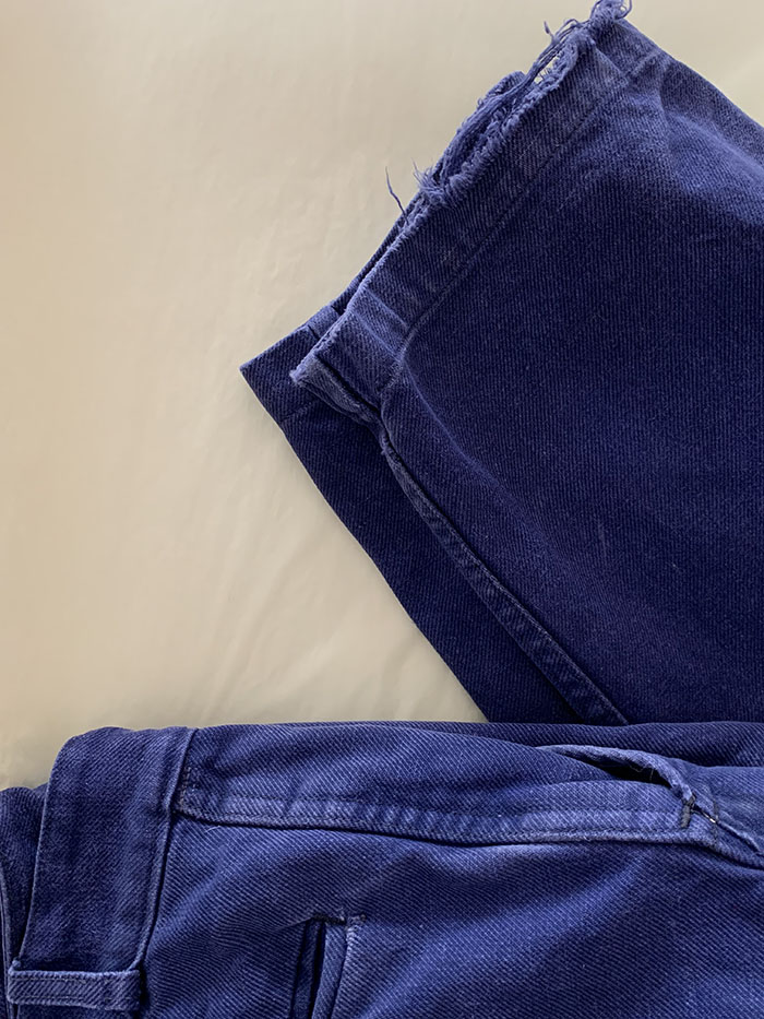 70's Vintage French Work Pants by Adolphe Lafont 복제