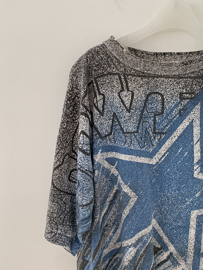 90's "Dallas Cowboys" USA T-shirt (Full printing)