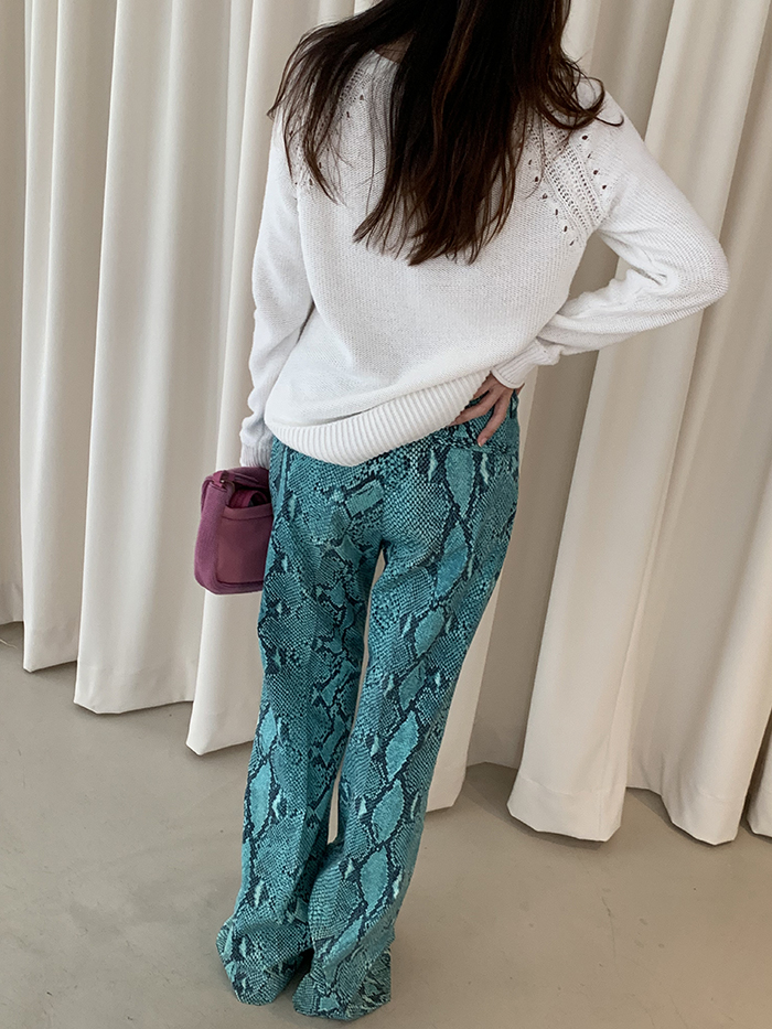 (Deadstock) 80's "GUCCI" cotton pintuck Pants 복제