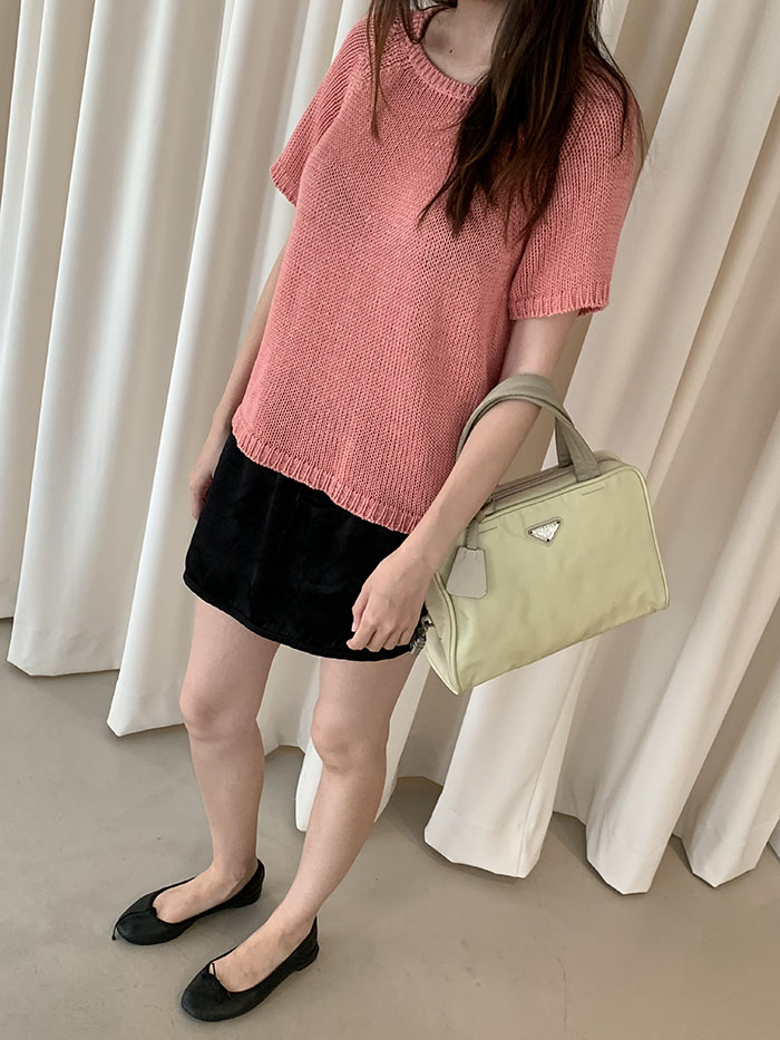 S MaxMara Linen Reglan Knit 복제