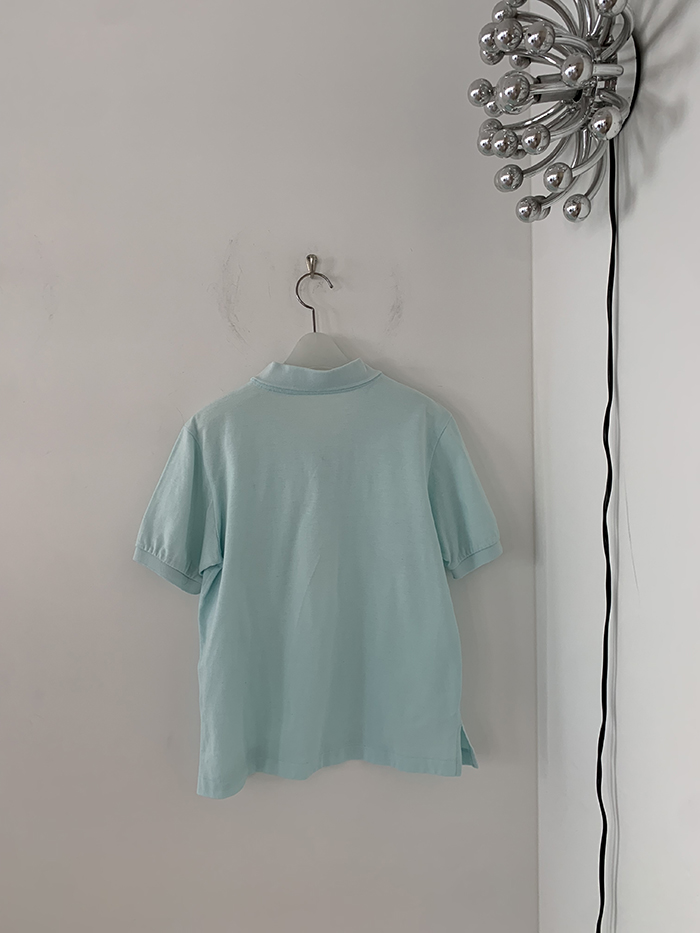 90's "Courreges" Cotton Pique Knit 복제