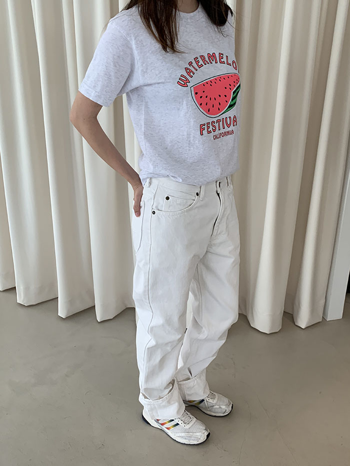 (품절) 리오더 중 7월 3째주 입고 후 발송 예정:) "Watermelon Festival California" (Gray)
