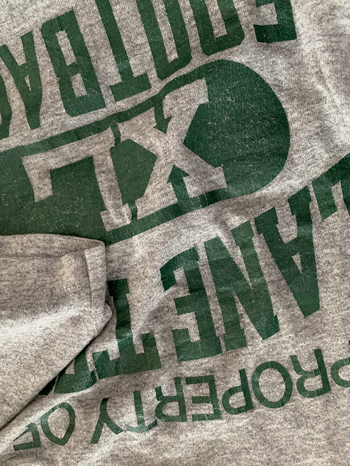 80's "FOOTBALL" USA cotton T-shirt