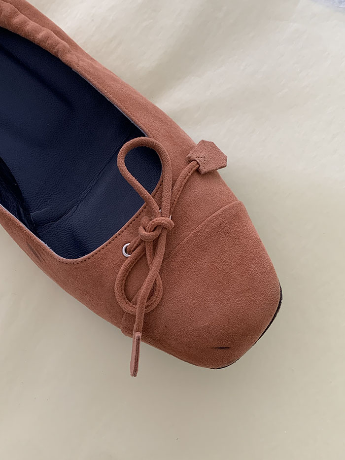 00s "Hermes" Logo Leather Shoes 복제
