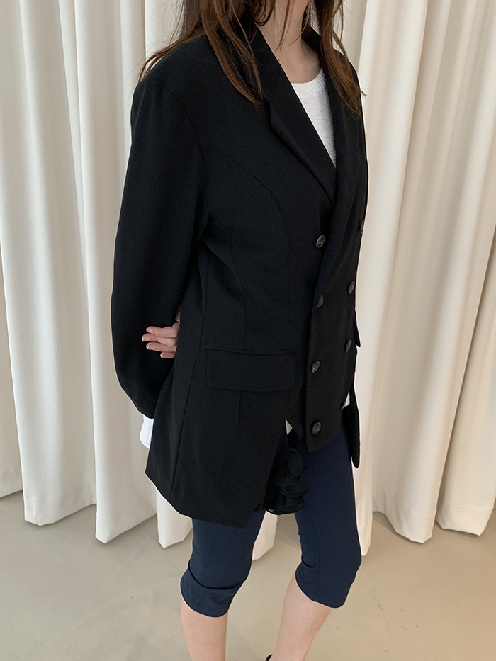 90's "Y's for Living by Yohji Yamamoto" hemp Jacket 복제