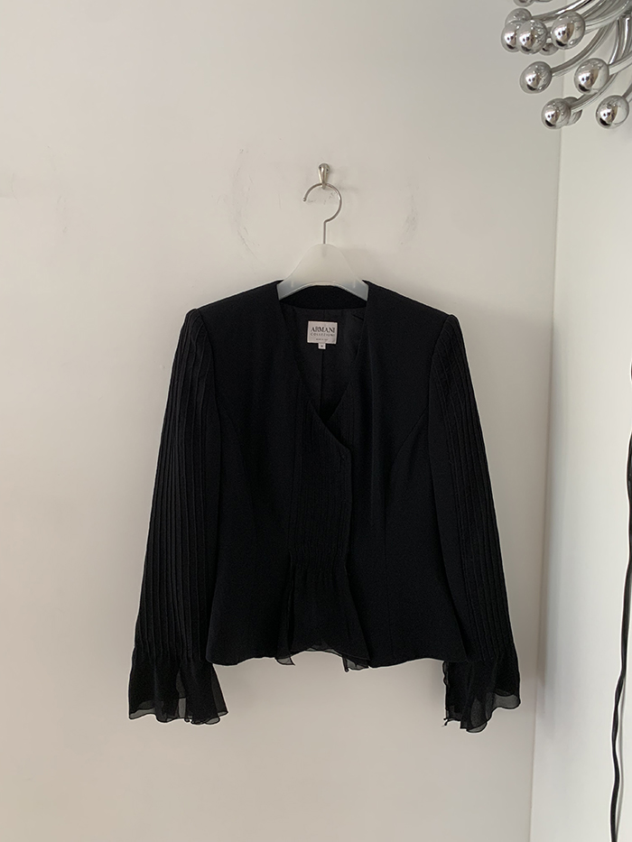 00's "Armani Collezioni" Crop Jacket 복제