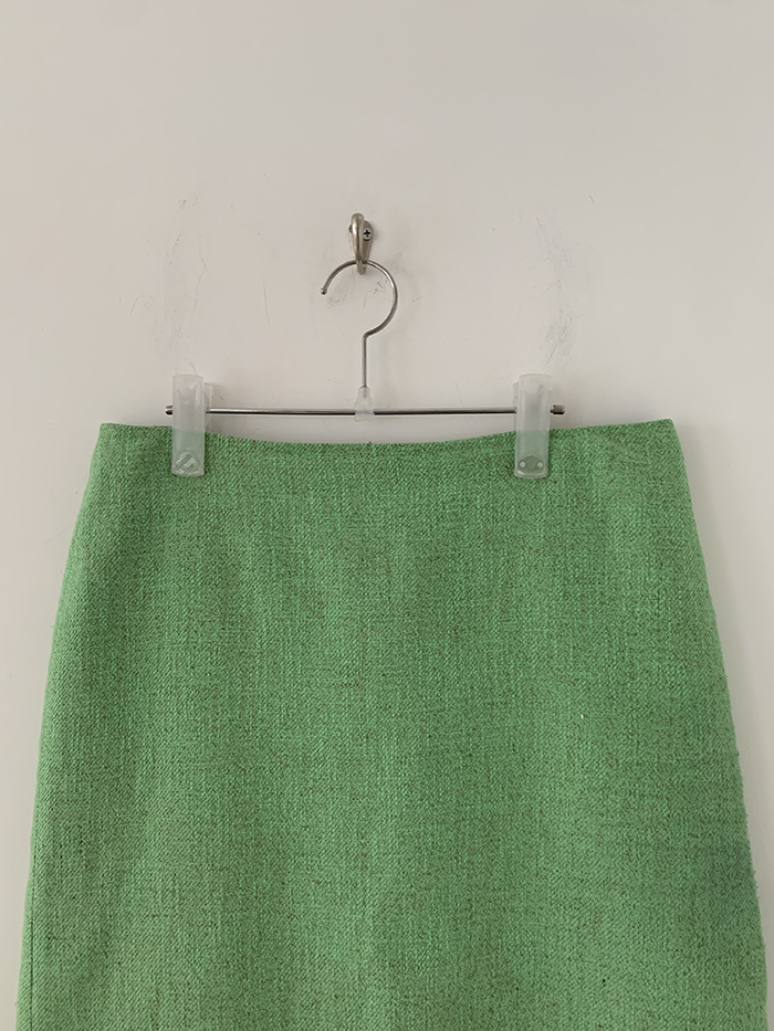 00's "JIL SANDER" wool check Skirt 복제