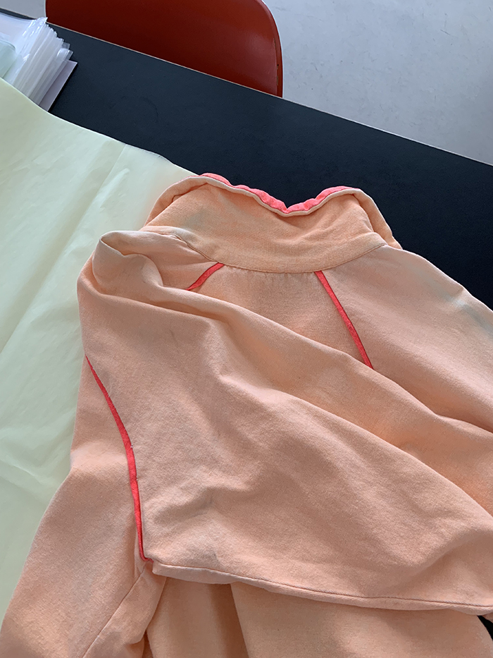 90's "Chaps by Ralph Lauren" half zip up Sweatshirt 복제