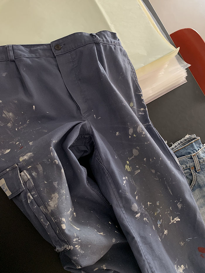 70-80's Vintage French Work Pants 복제
