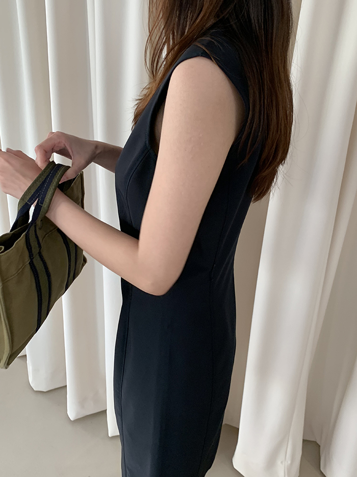00's "PRADA" black Dress