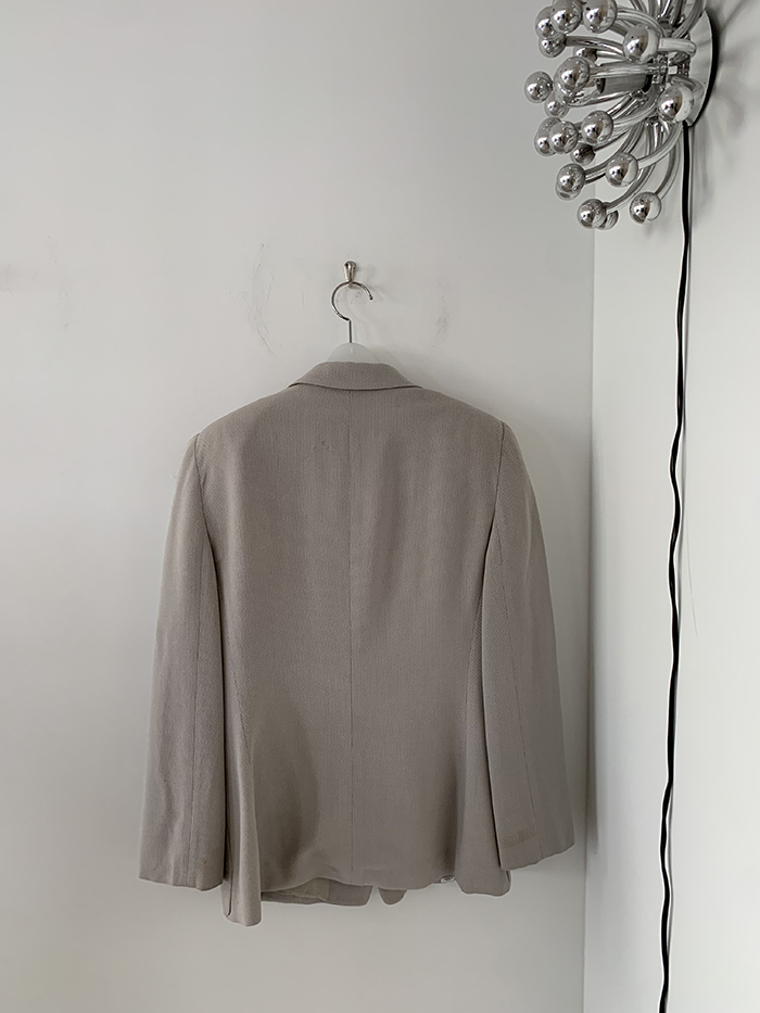 90's "Giorgio Armani" Three buttons wool Jacket 복제