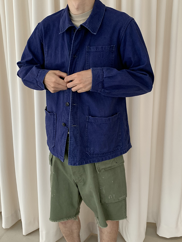 70's Vintage French Work Jacket 복제 복제